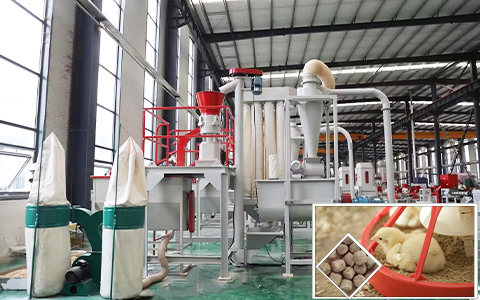 poultry feed production line